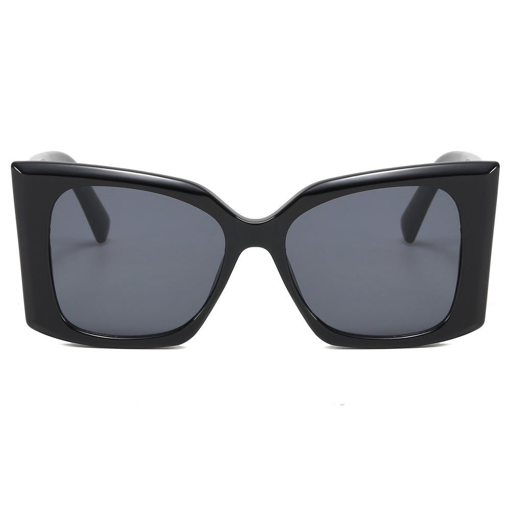 Square Oversized Butterfly Chunky Shades Sunglasses