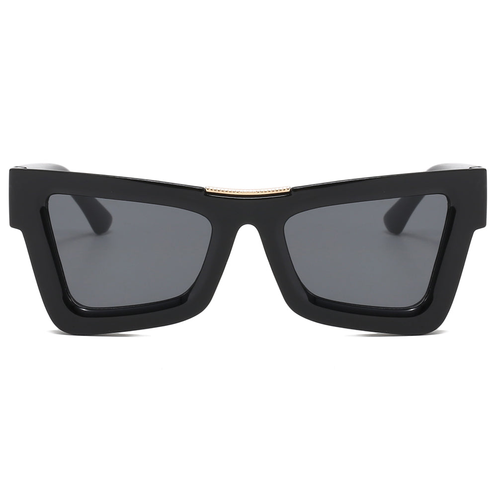 Cat Eye Thick Women Small Square Irregular Sunglasses
