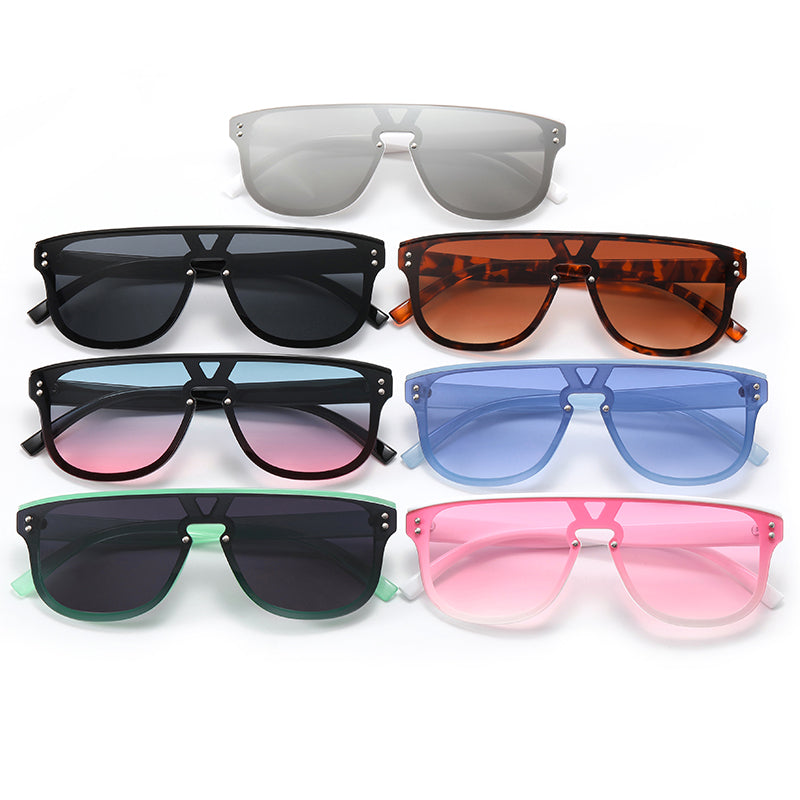 Flat Top UV400 Shades Sunglasses