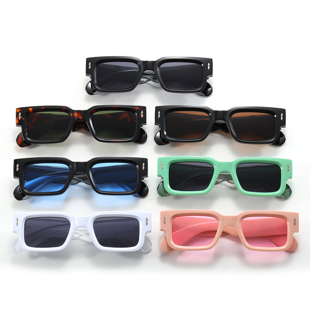 Retro Square Shades Sunglasses