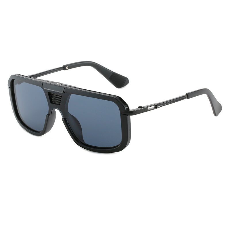Oversized Square Pilot Sunglasses Men Women Outdoor Shades