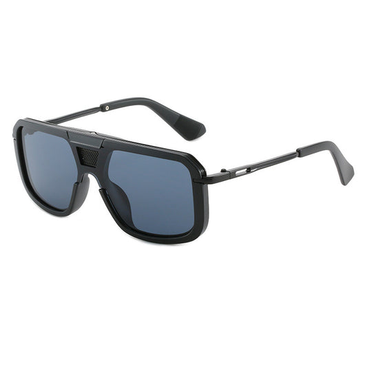 Oversized Square Pilot Sunglasses Men Women Outdoor Shades