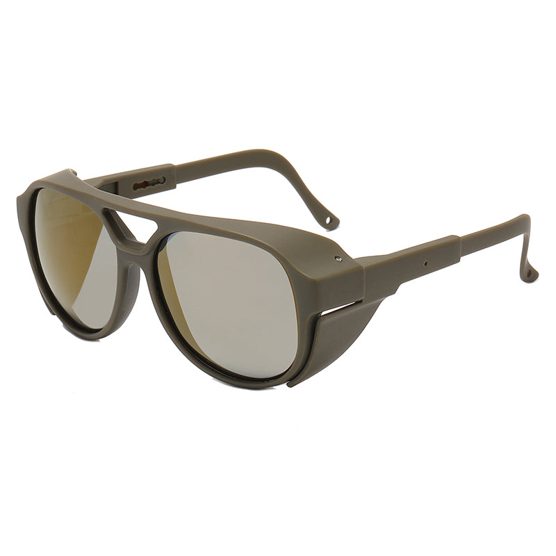 UV400 Protection Round Flat Top Sun glasses