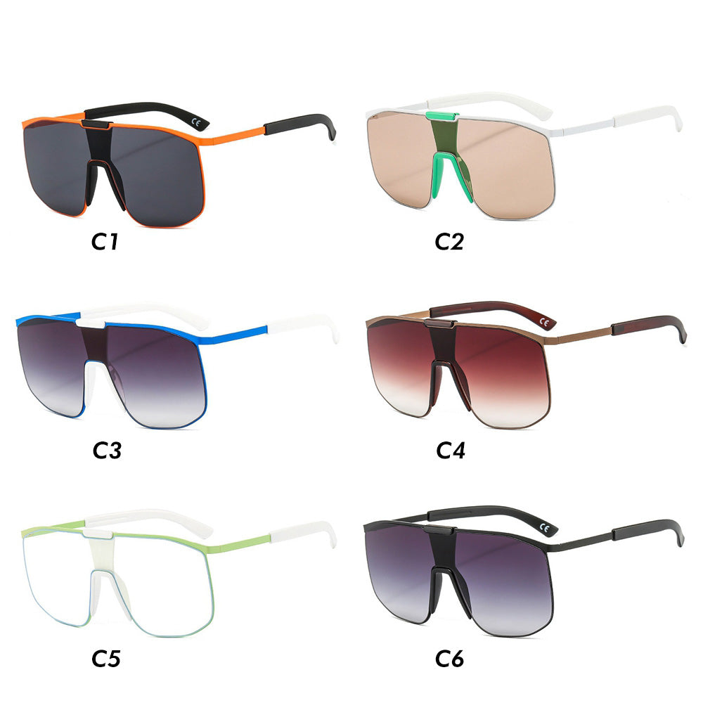 Oversized Shield Sunglasses