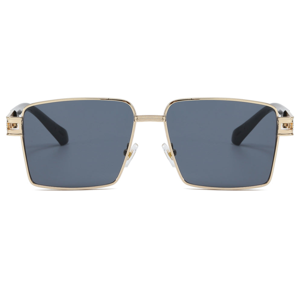 Steampunk Square Metal Frame Sunglasses