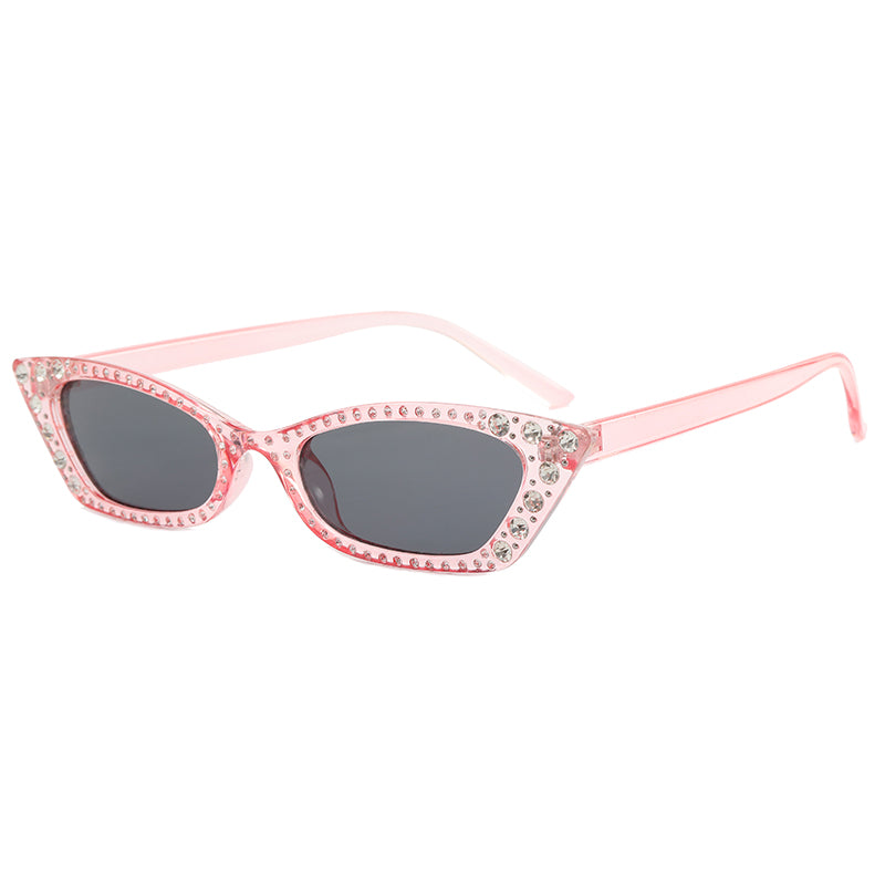 Cat Eye Bling Bling Women Rhinestones Sunglasses
