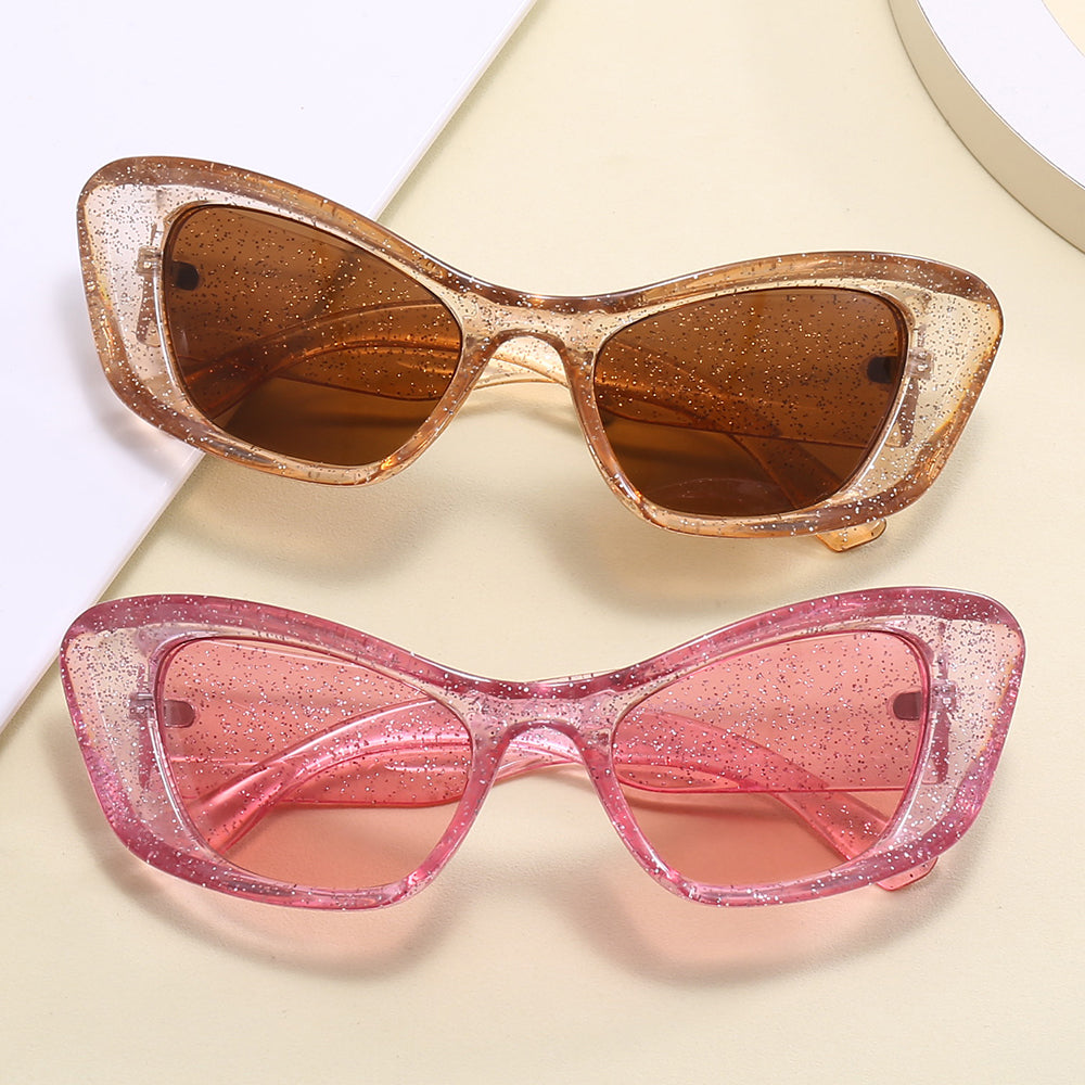 Y2K Cat Eye Women Square Sunglasses
