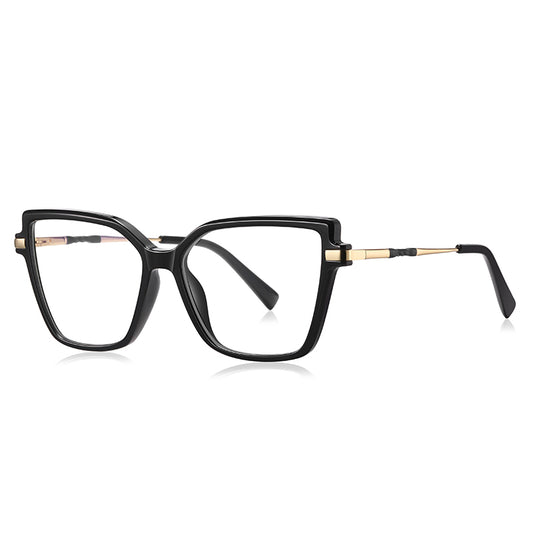 Elegant Women Eyeglasses Lady Cat Eye Blue Light Blocking Glasses