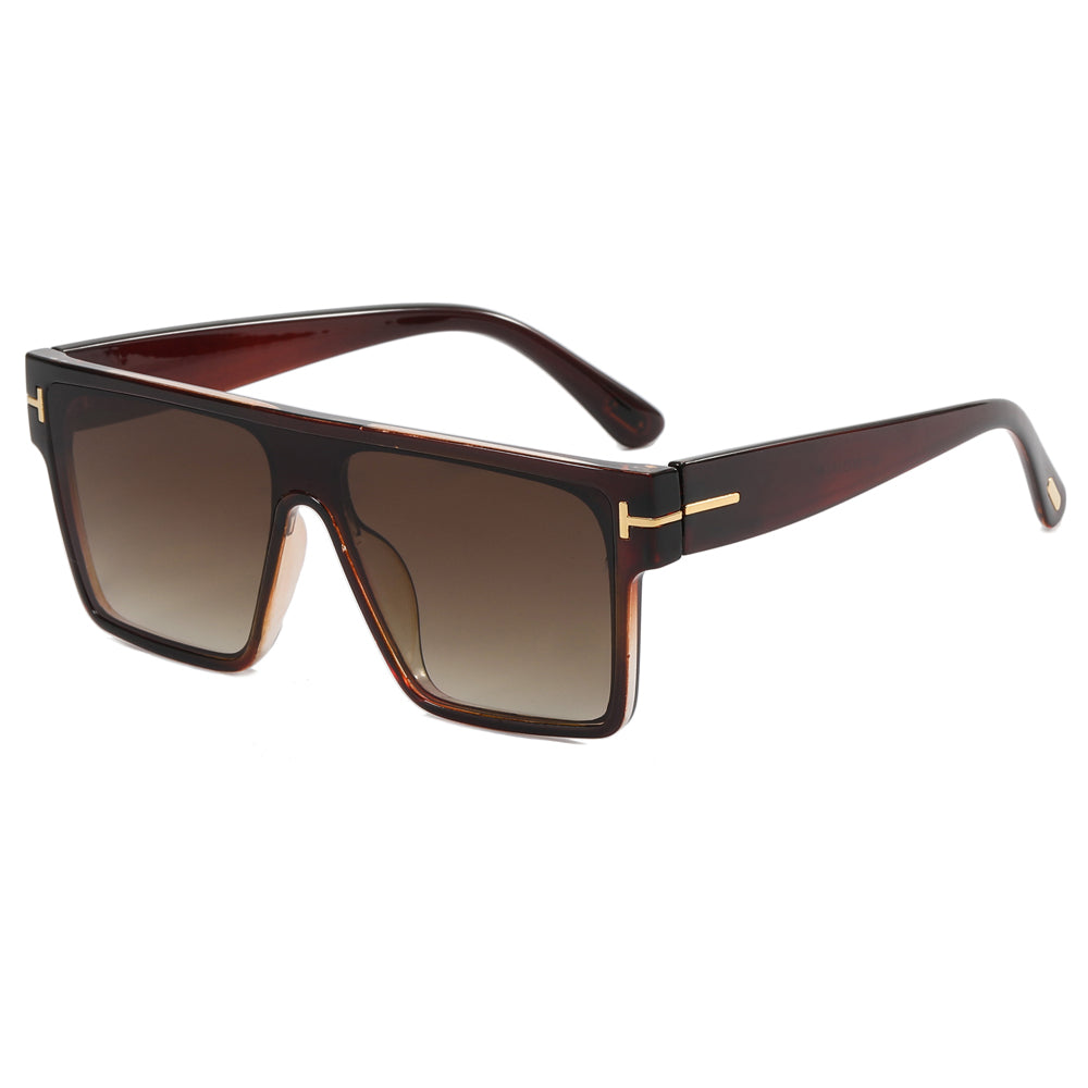 Flat Top Gradient Shades Sunglasses