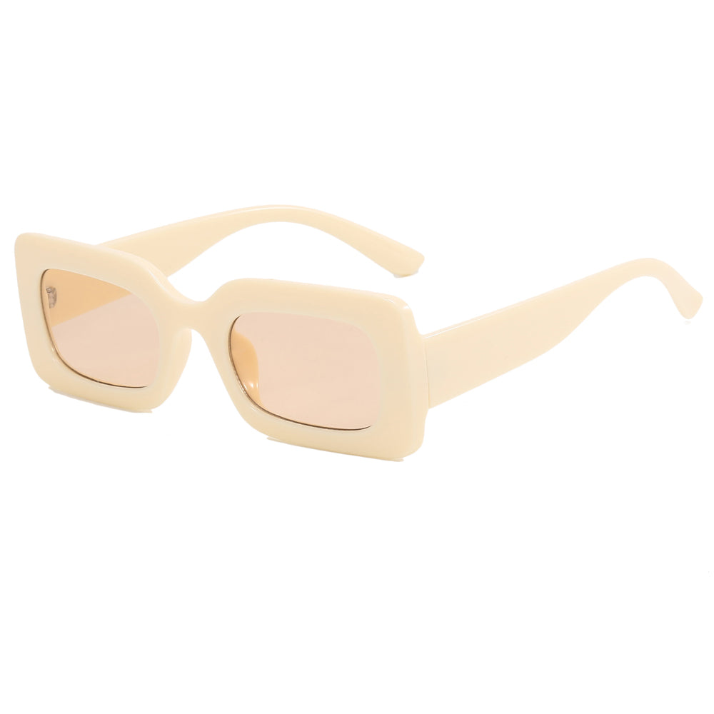 Retro Rectangle Colorful Outdoor Sunglasses