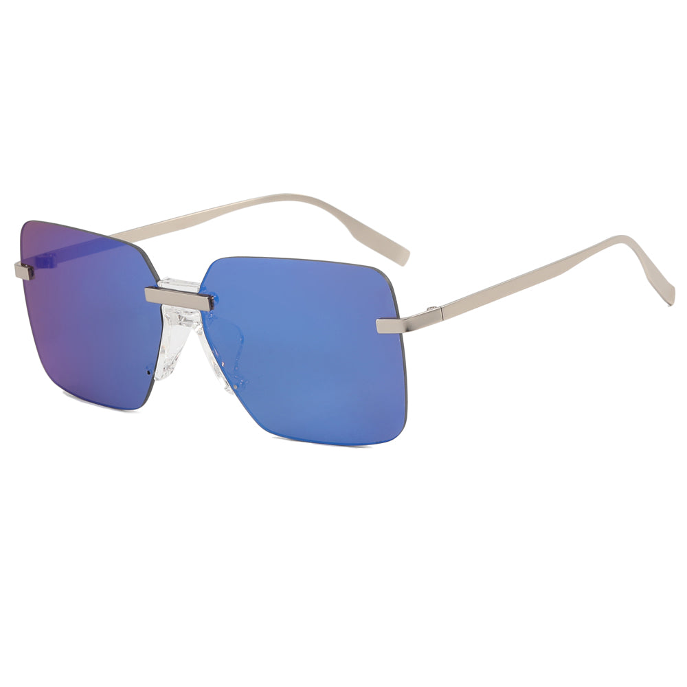 Fashion Rimless Square Sunglasses