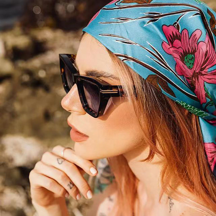 Cat Eye Women Square Sunglasses