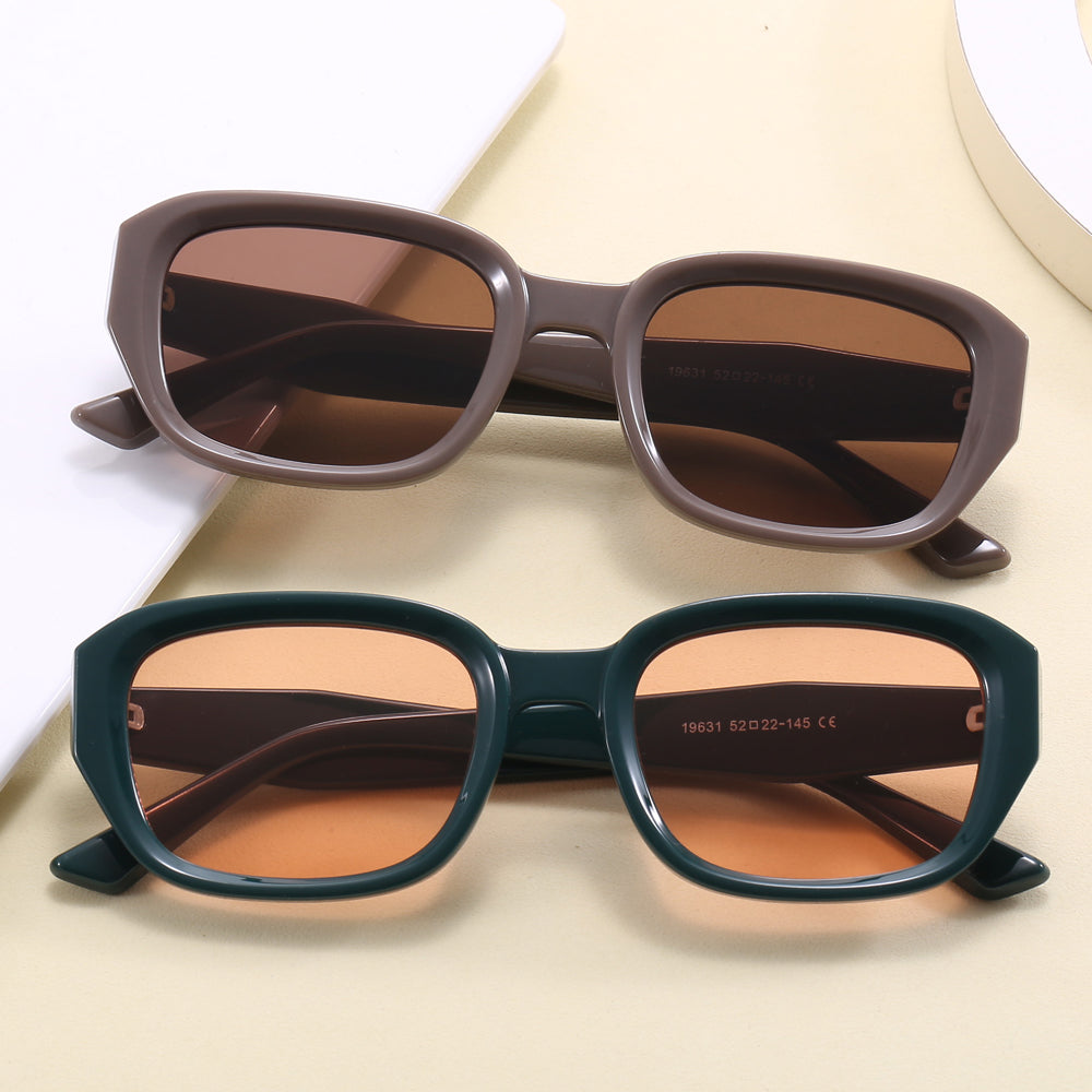 Women Classic Square UV400 Shades Sunglasses