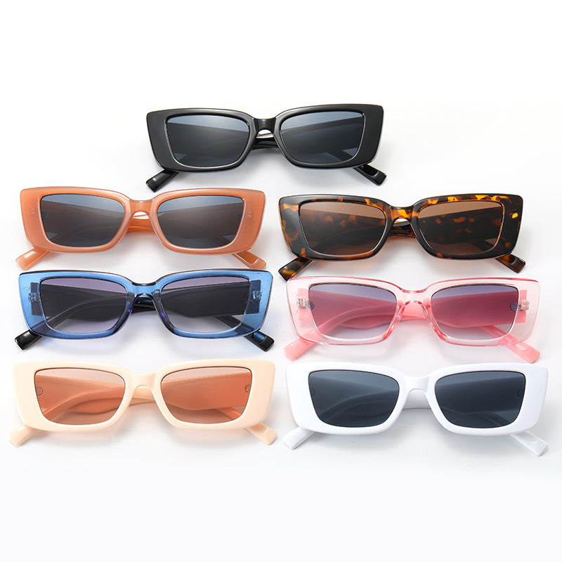 Rectangle Retro Vintage Sunglasses
