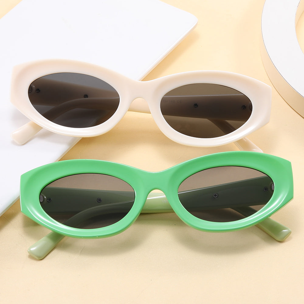 Retro Small Oval Sunglasses