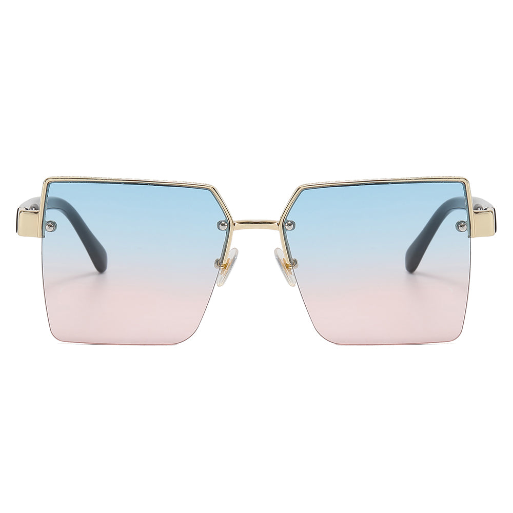 fashion square Gradient Shades sunglasses