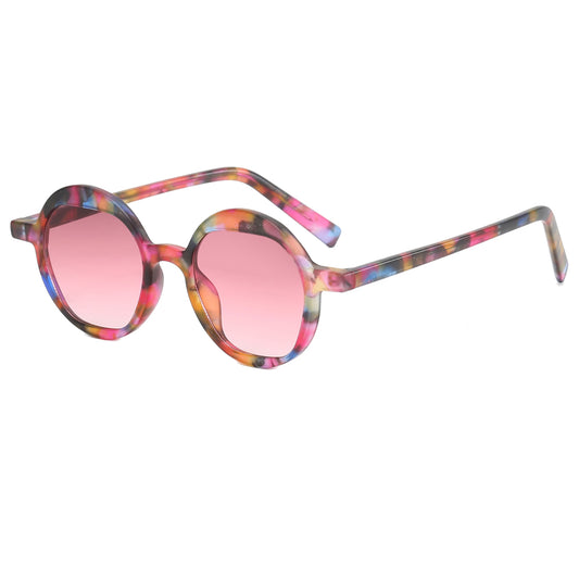 Retro Vintage Round Tinted Sunglasses