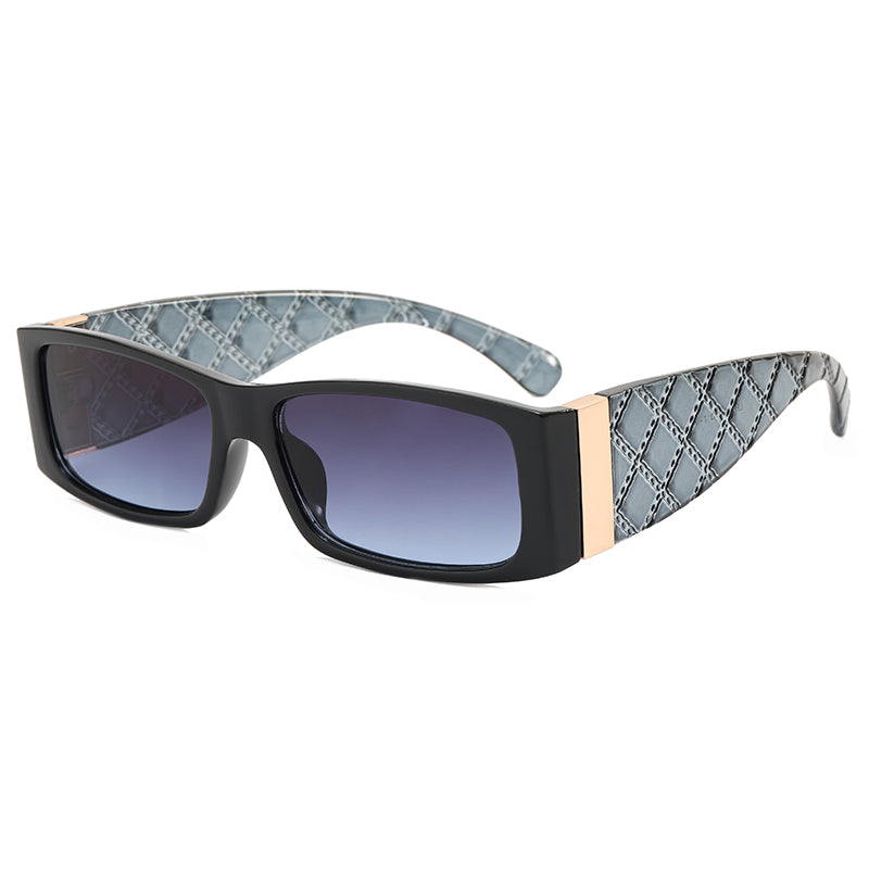 Luxury Retro Rectangle Sunglasses