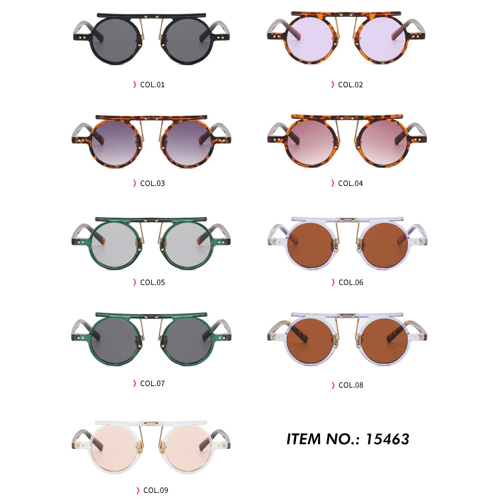 Fashion Round Steampunk Sunglasses
