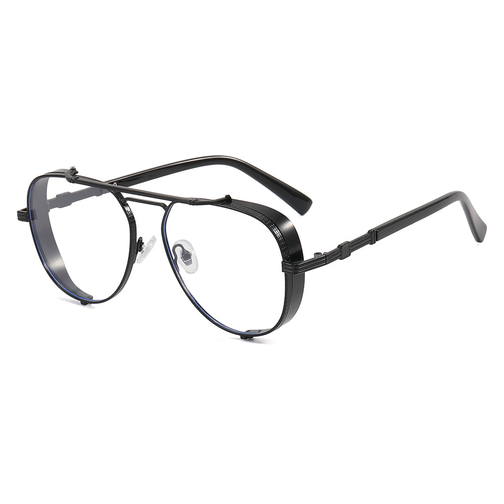 Men Metal Shades Sunglasses