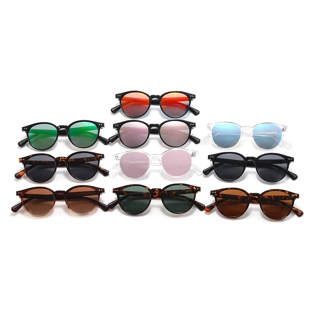 Classic Unisex Round Polarized Sunglasses