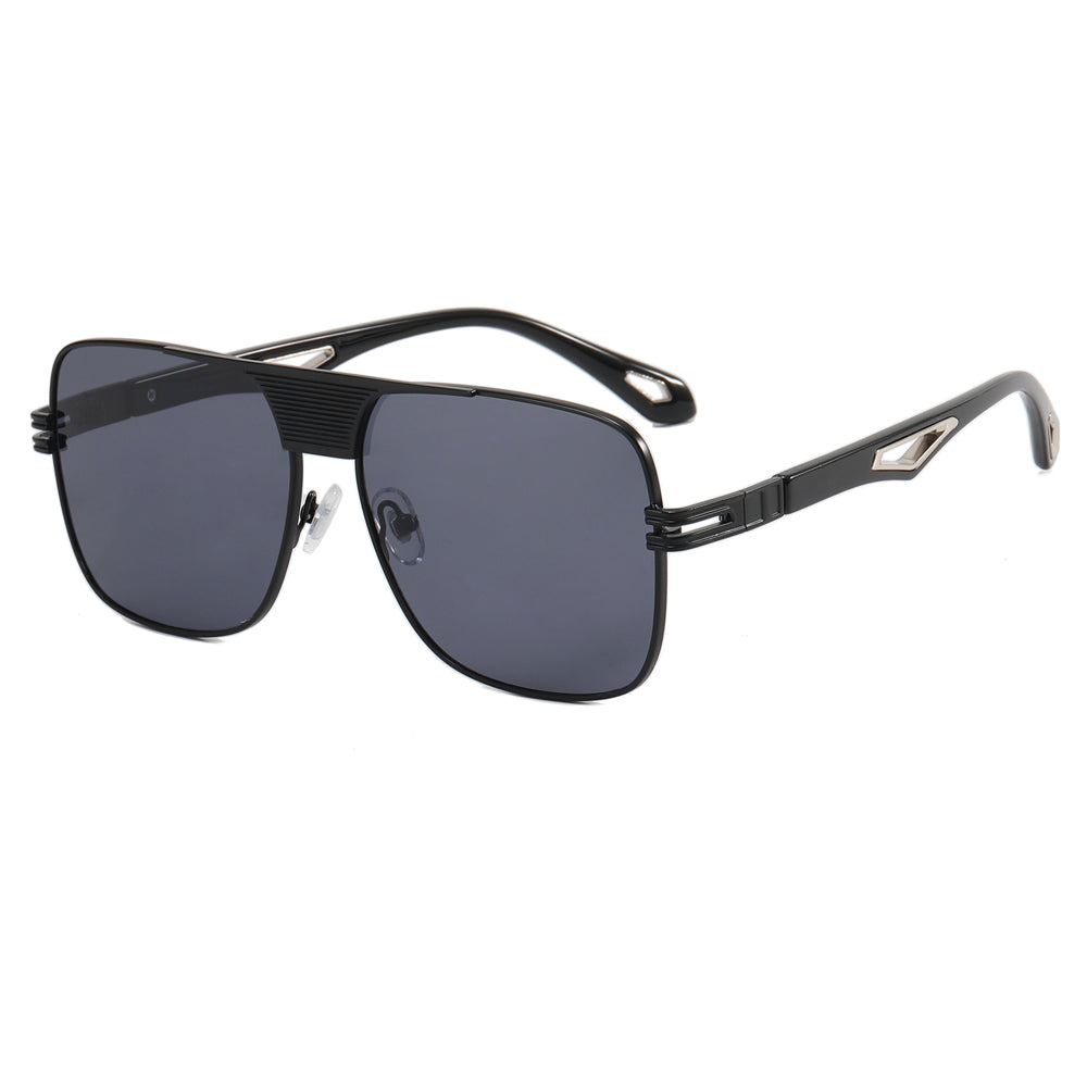 Square Flat Top Men Shades Sunglasses