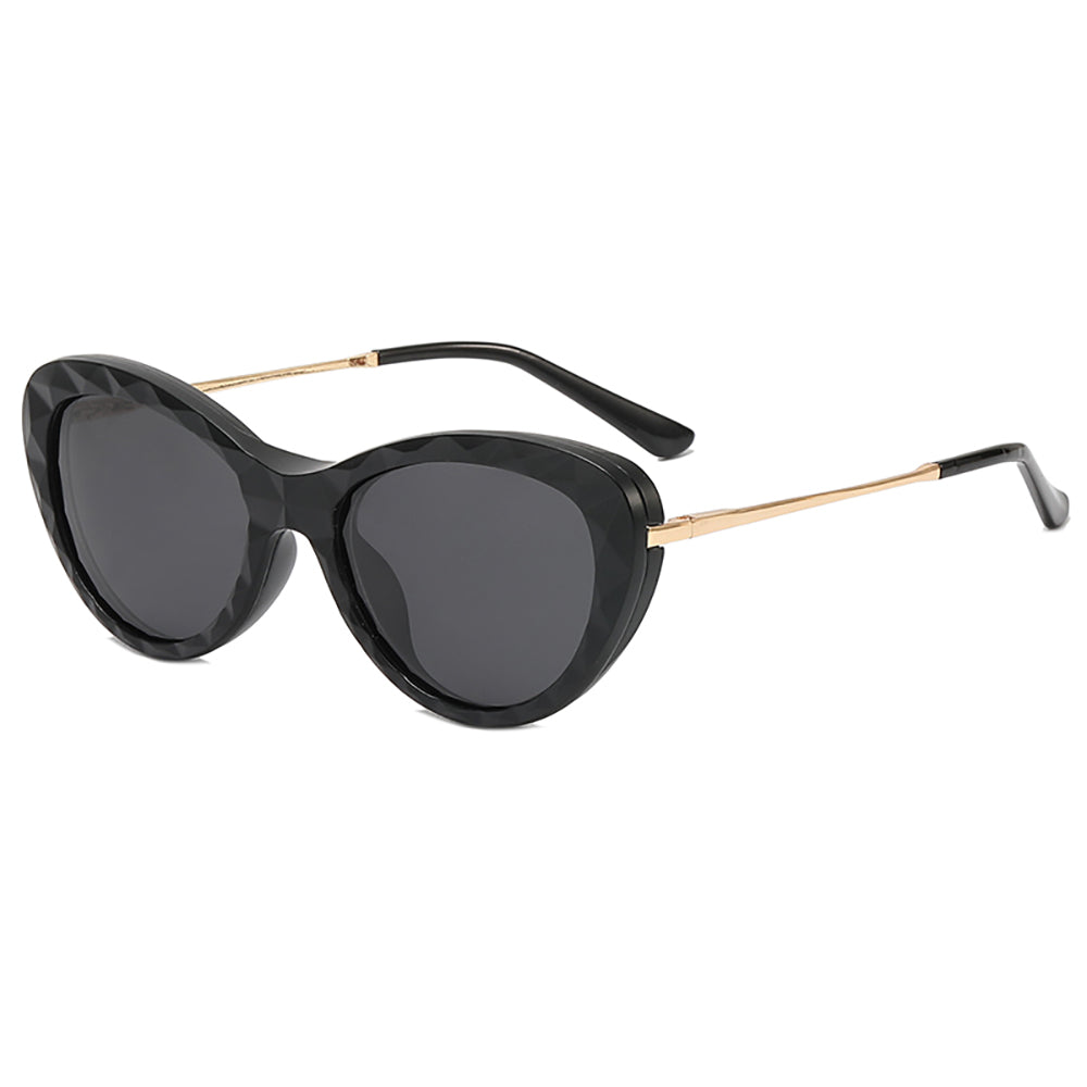 Cateye Light weight Blue light blocking Polarized Clip On Sunglasses