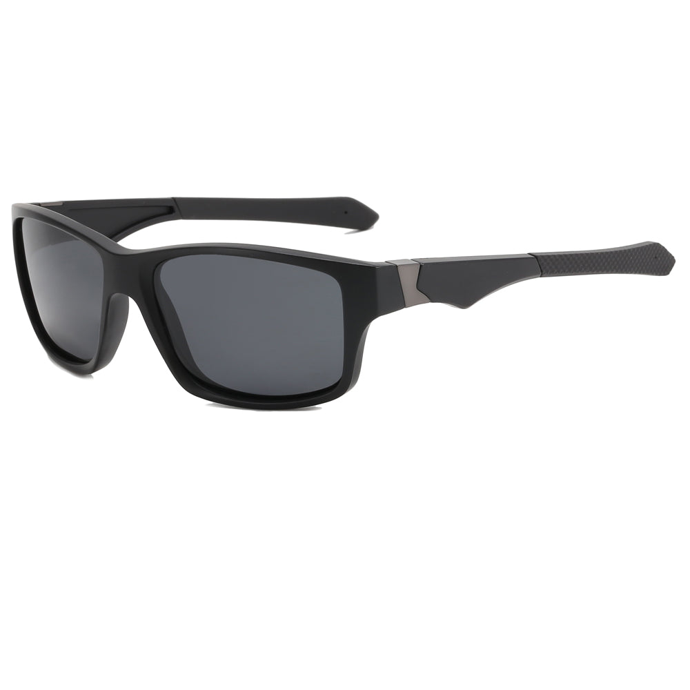 Rectangle Polarized Outdoor Sporty Sunglasses