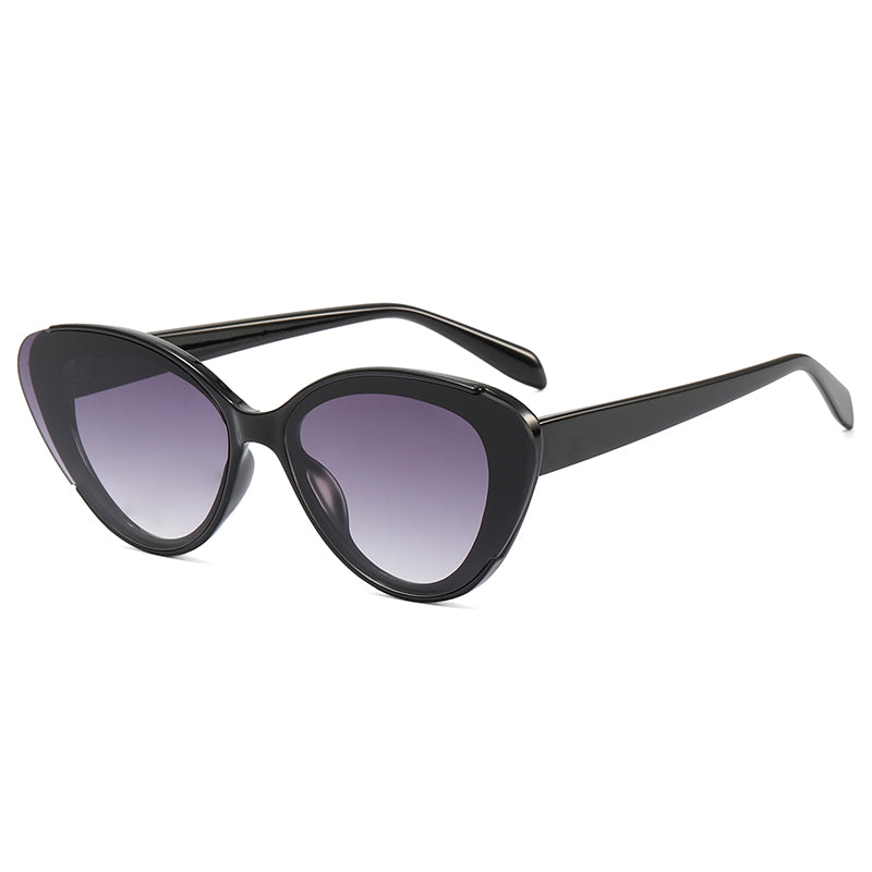 Cat Eye Women Small Triangle Sunglasses