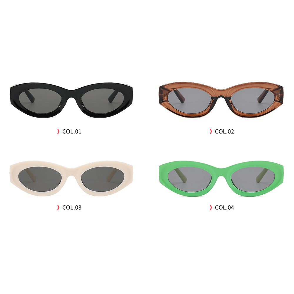 Retro Small Oval Sunglasses