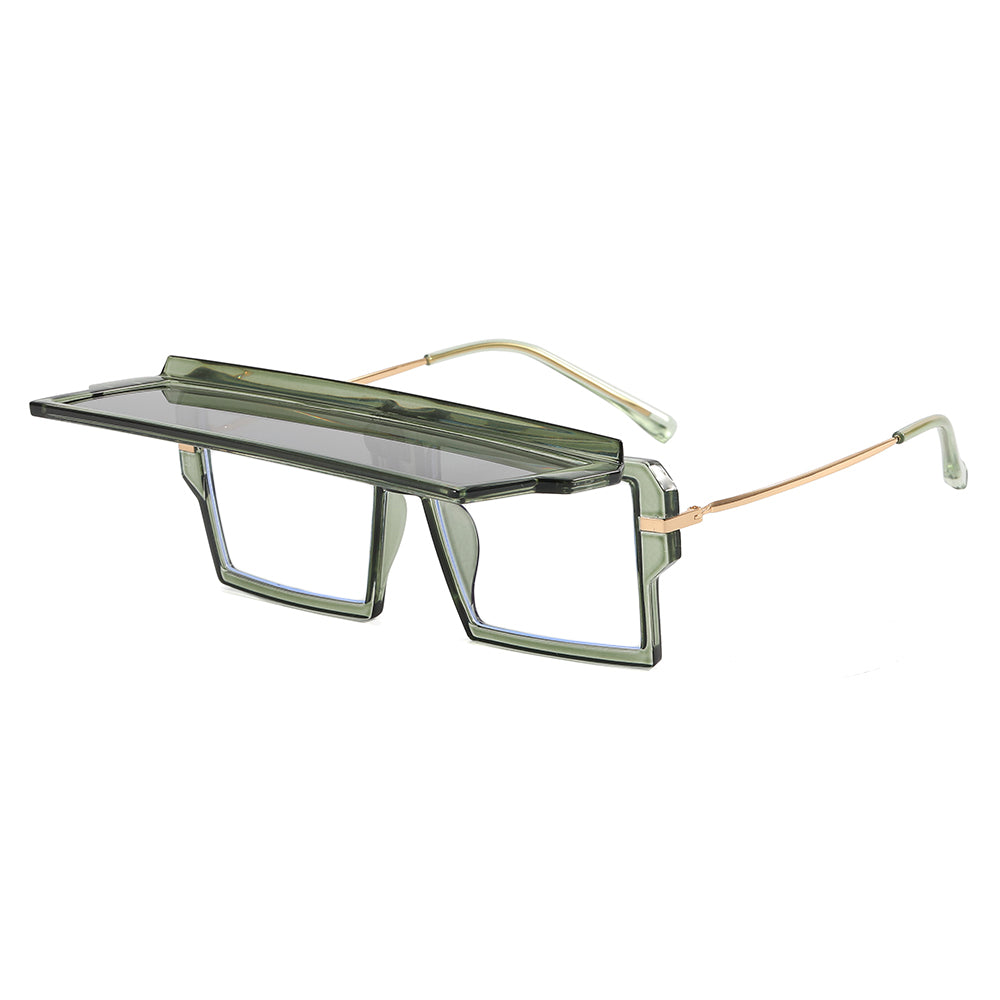 Flat Top Square Designer Sunglasses