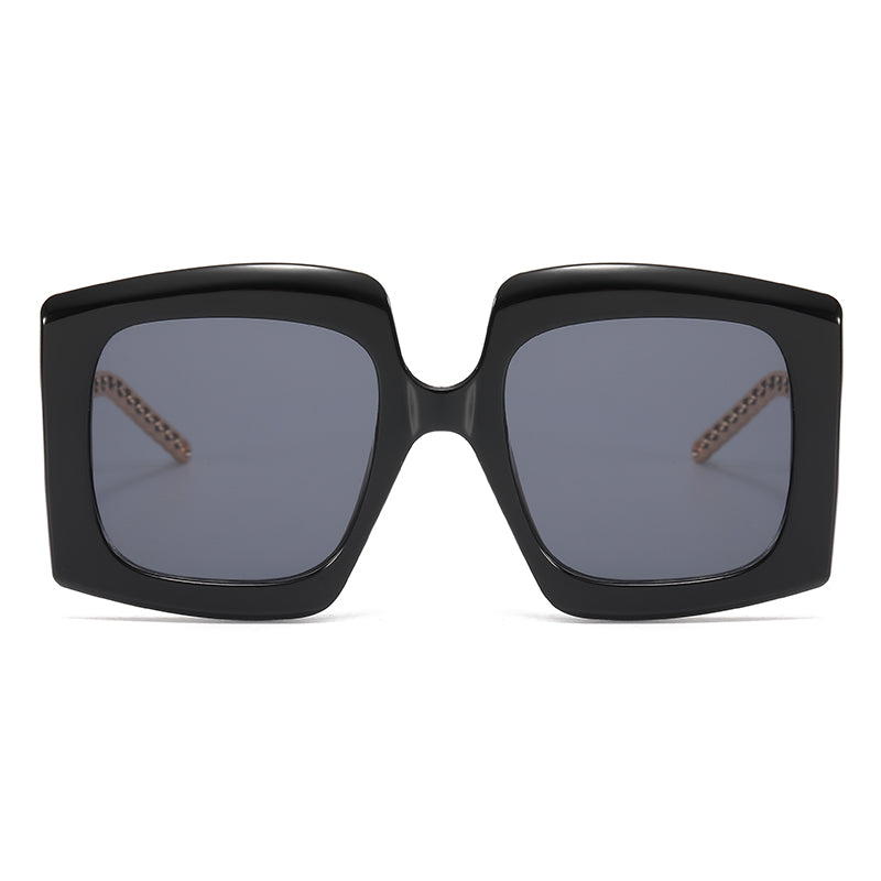 Women Square Chain Sunglasses