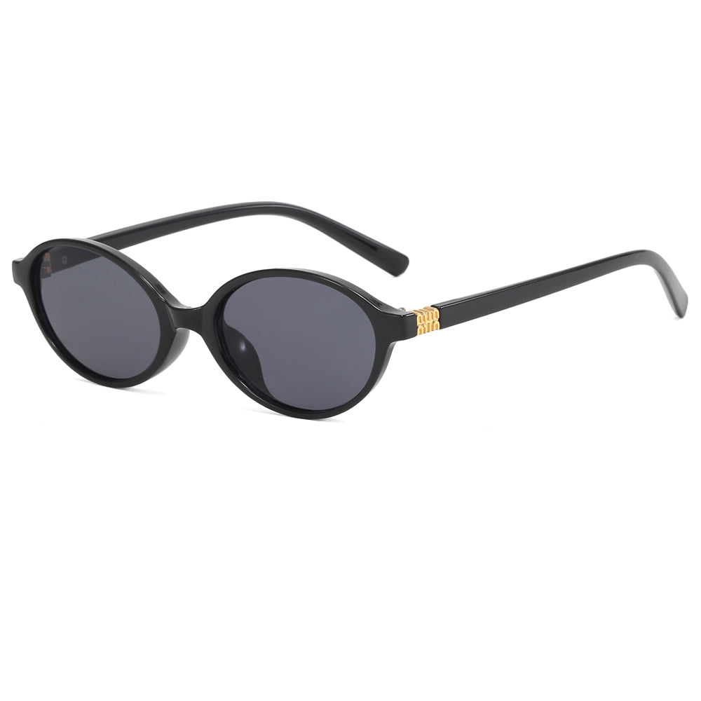 Retro Vintage Small Oval Sunglasses