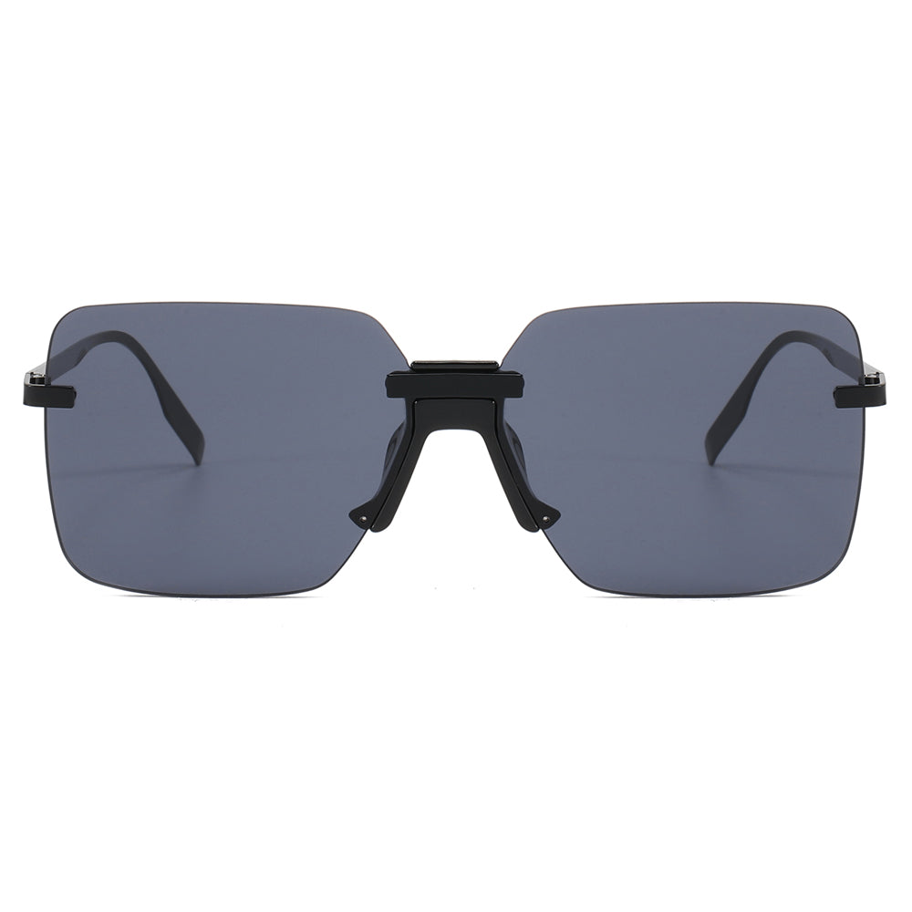 Fashion Rimless Square Sunglasses