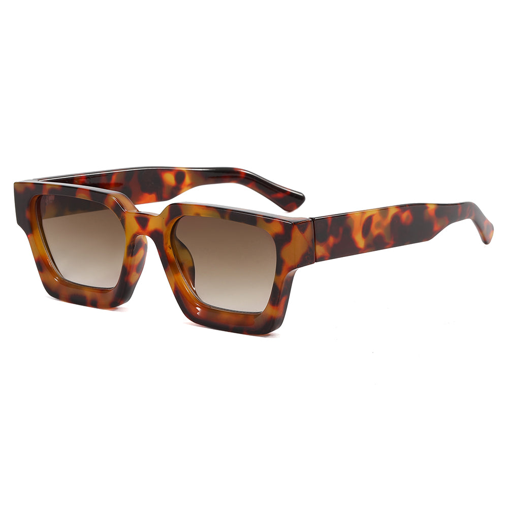 Chunky Square D Frame Sunglasses