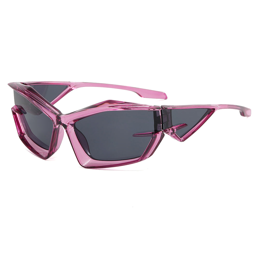 Retro Cat Eye Steampunk Sunglasses
