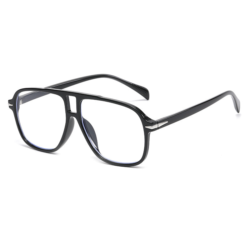 Retro Double Bridge Pilot Sunglasses