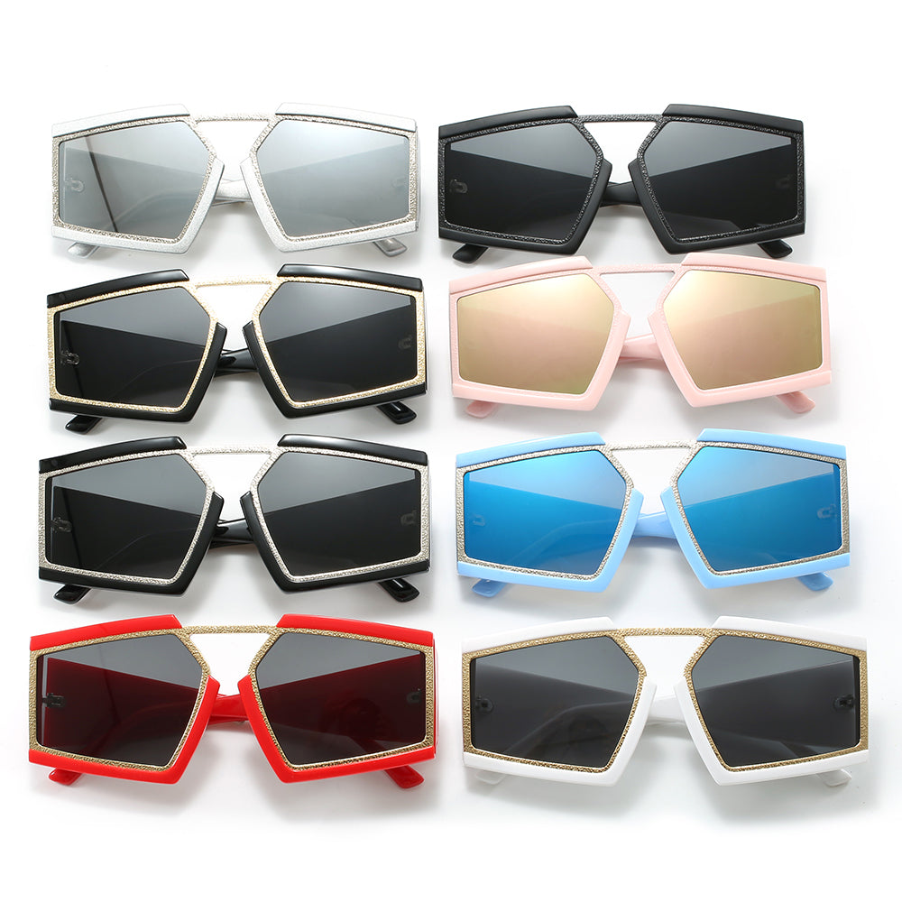 Oversized Y2K Thick Men Women UV400 Sunglasses