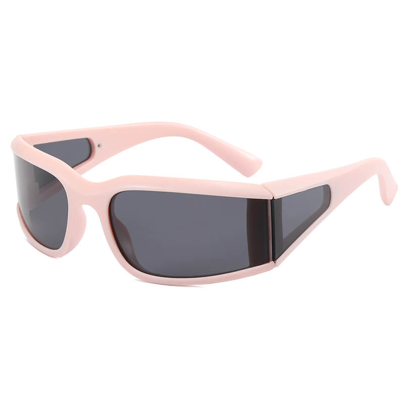 Fashion Sporty Wrap Around Goggle