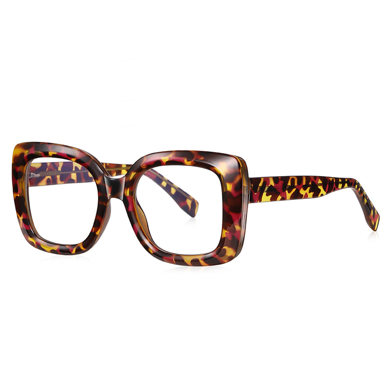 Women Square Cat Eye Computer Blue Light Blocking Glasses