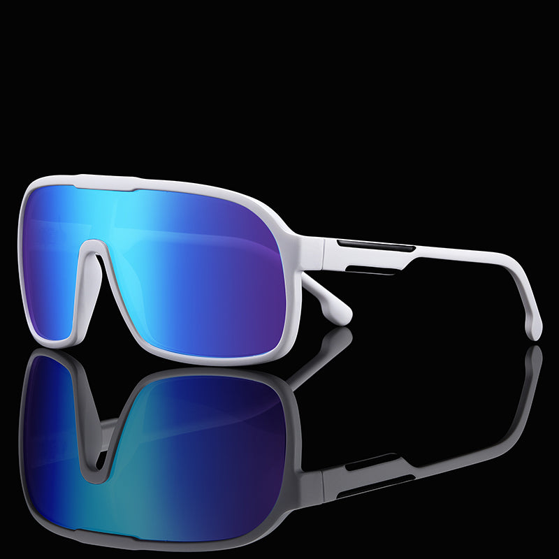 Polarized Oversized Shield Cycling Sports Sunglasses