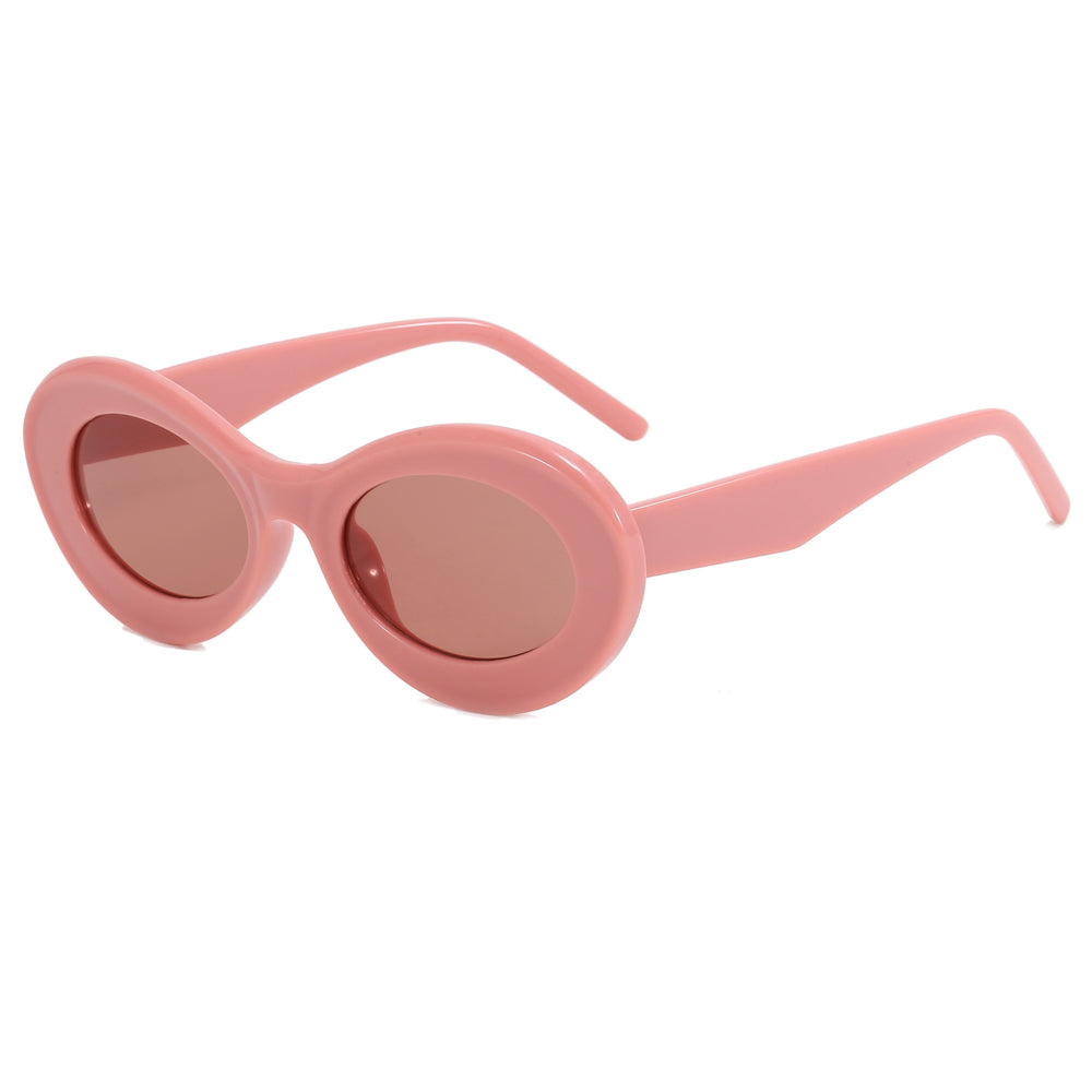 Women Retro Vintage Small Oval Stylish Sunglasses