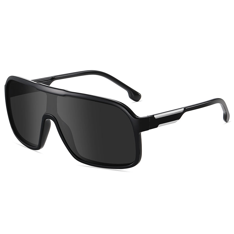 Polarized Oversized Shield Cycling Sports Sunglasses