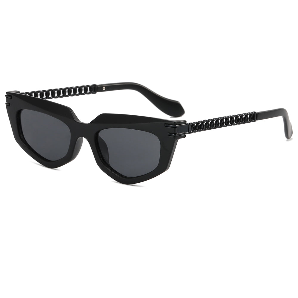 Cat Eye Polygon Shades Sunglasses