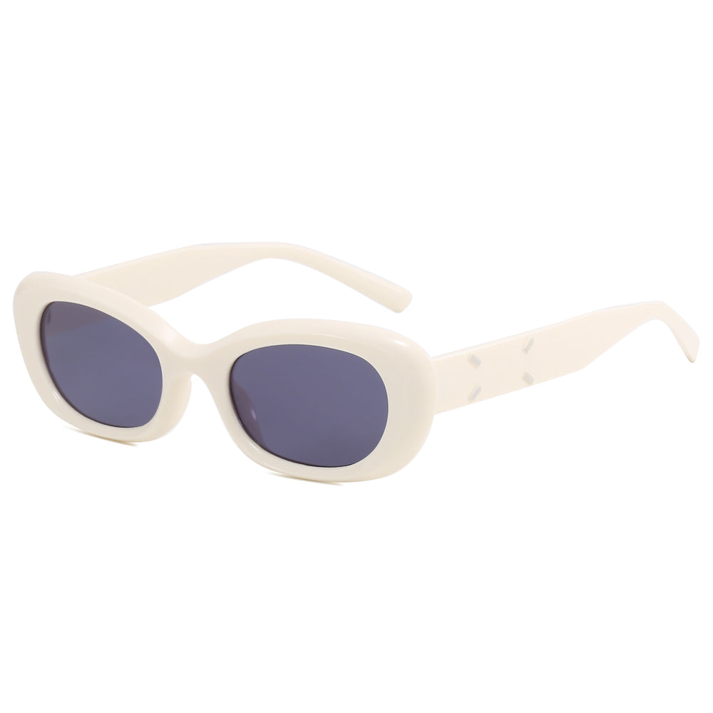 Retro Rectangle UV Protection Outdoor Sunglasses