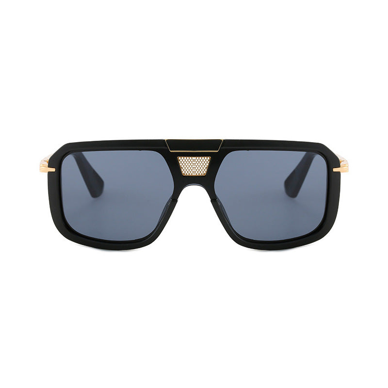 Oversized Square Pilot Sunglasses Men Women Outdoor Shades