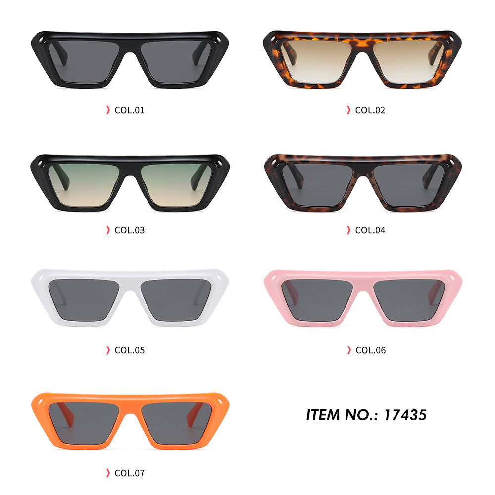 Flat Top Cat Eye Sunglasses