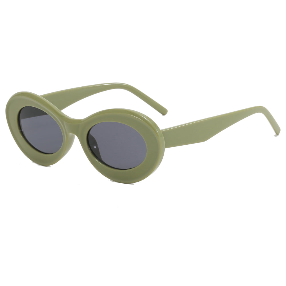 Women Retro Vintage Small Oval Stylish Sunglasses