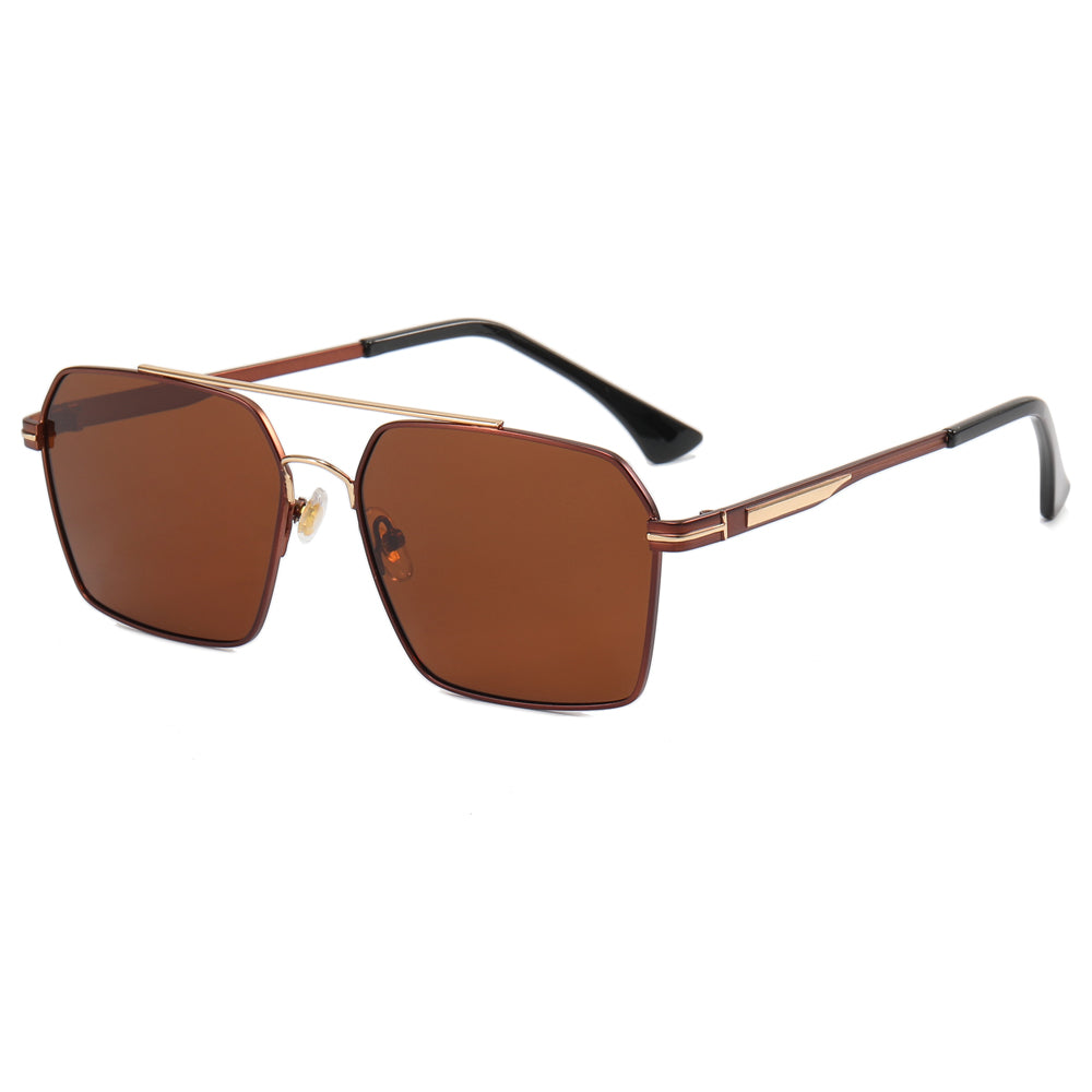 Fashion Metal Frame Shades Polarized Sunglasses