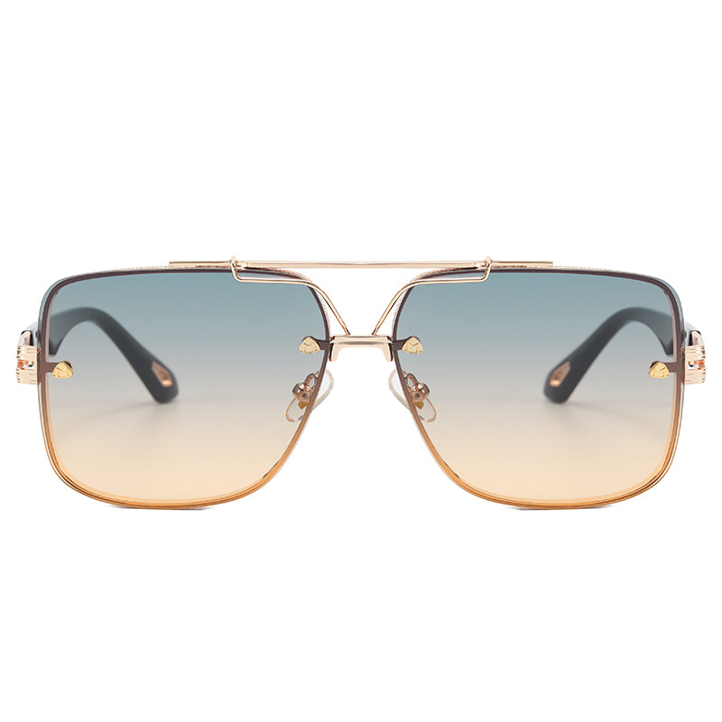 Metal Frame Men Shades Sunglasses